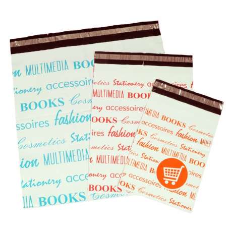 Verzendzakken bedrukt (per 100 stuks)