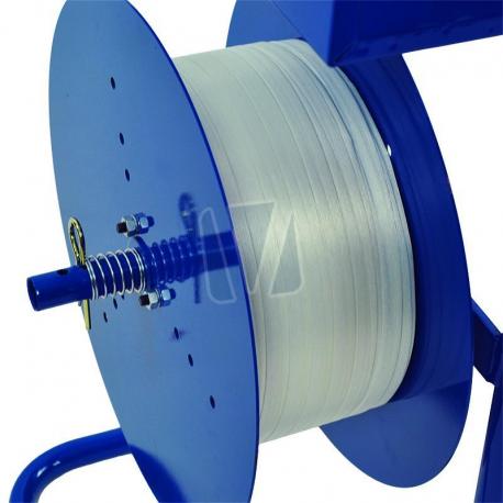 Mobiele haspel voor PE-band gebruik: Mobiele haspel voor PE-band