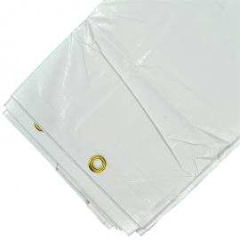 Afdekzeil wit zwaar (250gr/m²)