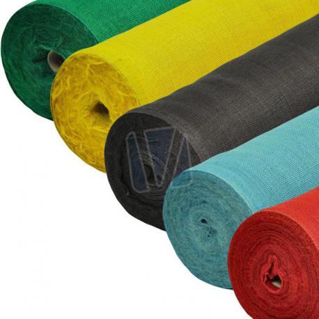 Gekleurde jute stof (10m) Gekleurde jute stof (10m)