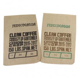 Jute koffiezakken - Clean Coffee Guatemala