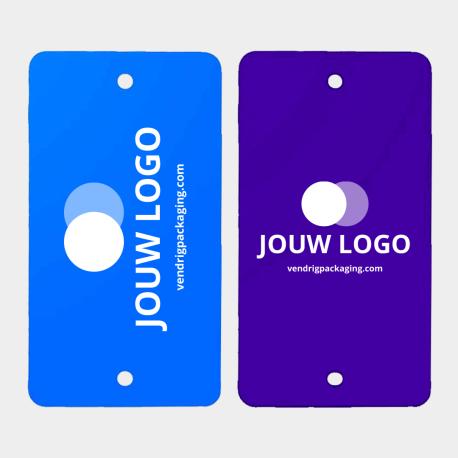 Kunststof labels PVC (bedrukt) gebruik: Kunststof labels PVC (bedrukt)