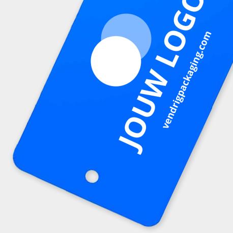 Kunststof labels PVC (bedrukt) gebruik: Kunststof labels PVC (bedrukt)