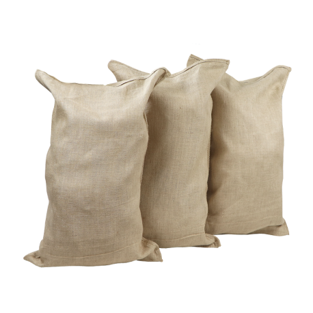 Jute zak voor zaklopen