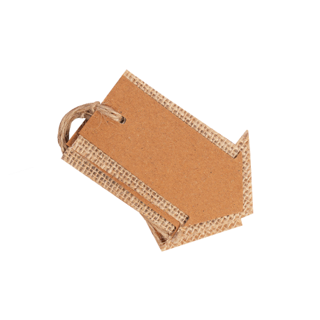 Jute labels gebruik: Jute labels