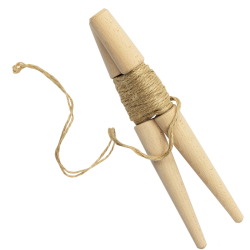 Moestuinpennen met touw