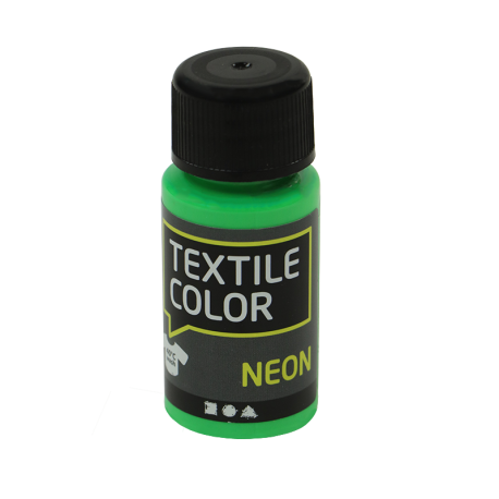 Neon textielverf gebruik: Neon textielverf