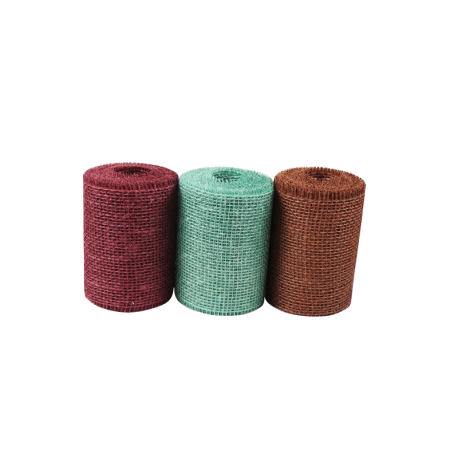 Gekleurd jute band 10 meter gebruik: Gekleurd jute band 10 meter