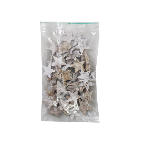 Decoratie sterren wit gebruik: Decoratie sterren wit