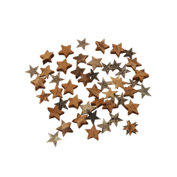 Decoratie sterren naturel