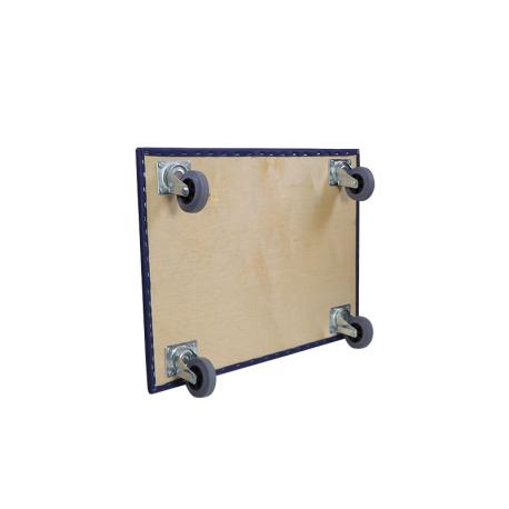 Meubelhondje 80x60 cm blauw 300 kg rubber wiel gebruik: Meubelhondje 80x60 cm blauw 300 kg rubber wiel