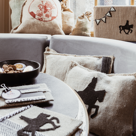 DIY pakket jute Sinterklaas kussen