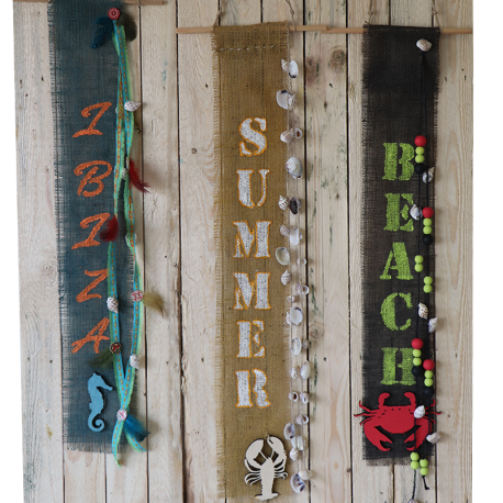 DIY pakket Beach Style Wanddoek