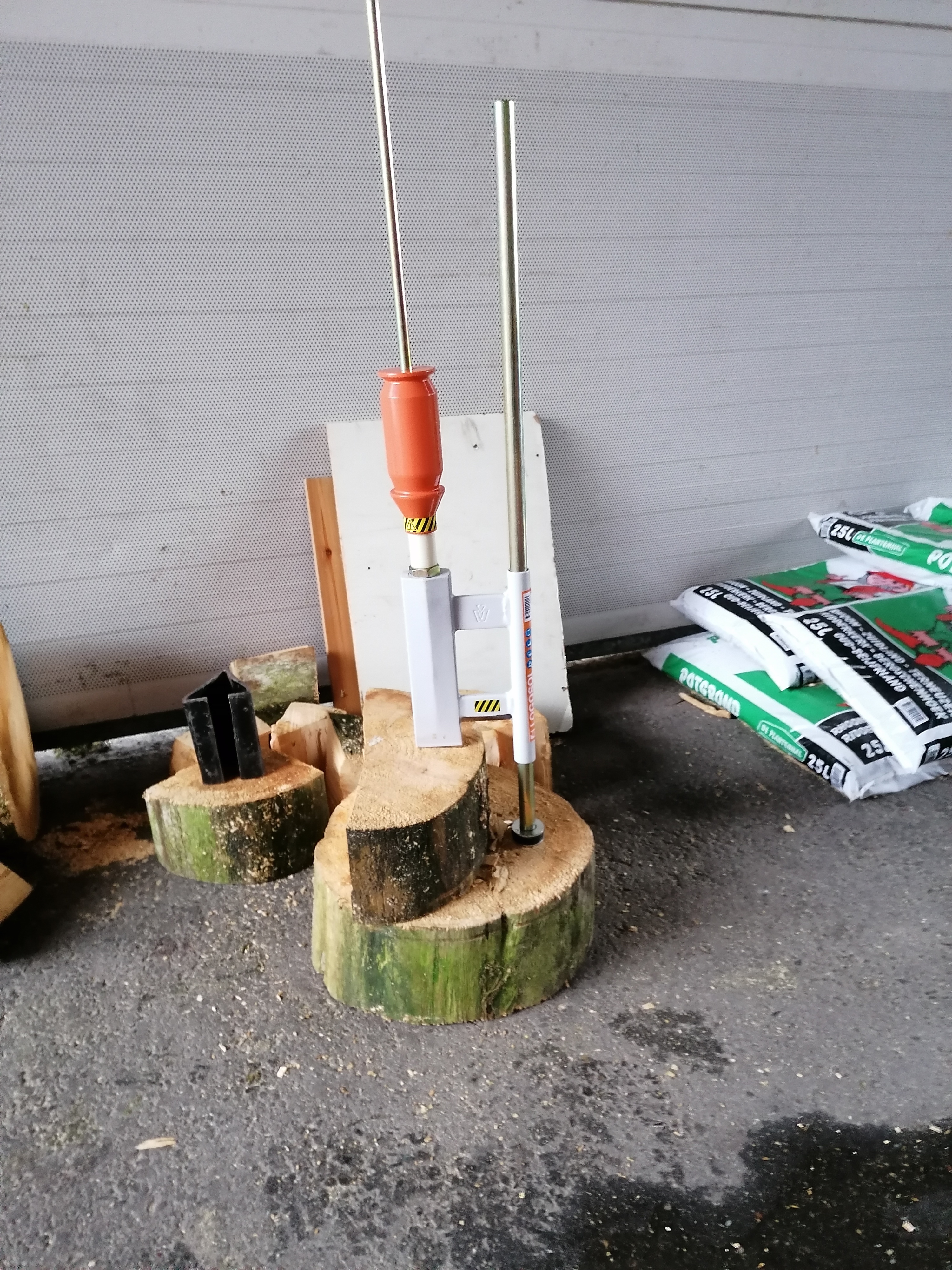 Smart Splitter houtklover gebruik: Houtkloven