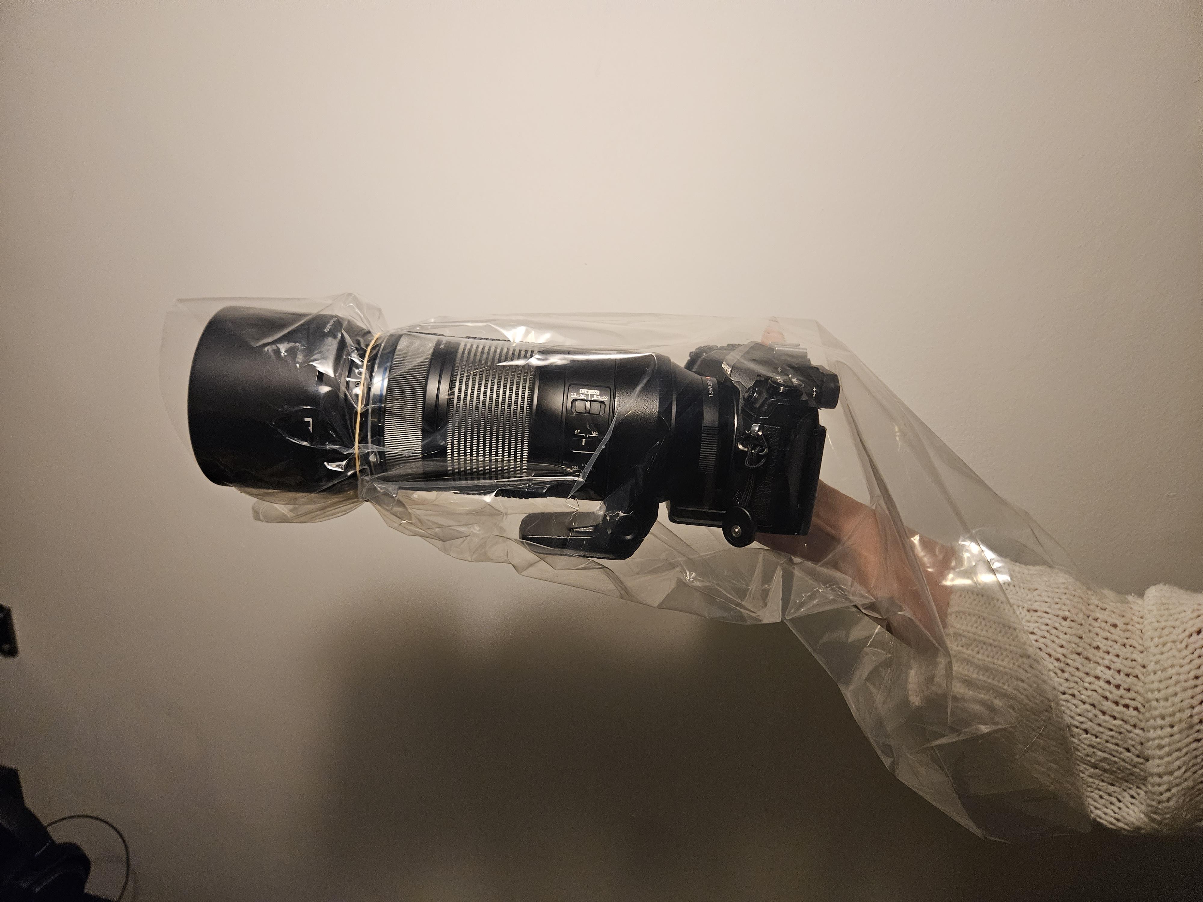 Plastic zakken met waterdichte seal (per 100 stuks) gebruik: Als regenhoes voor mijn fotocamera 